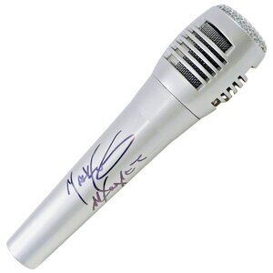 Mark Curry Signed Microphone Proof COA Stand Up Comedian Mic Mr Cooper Autograph
